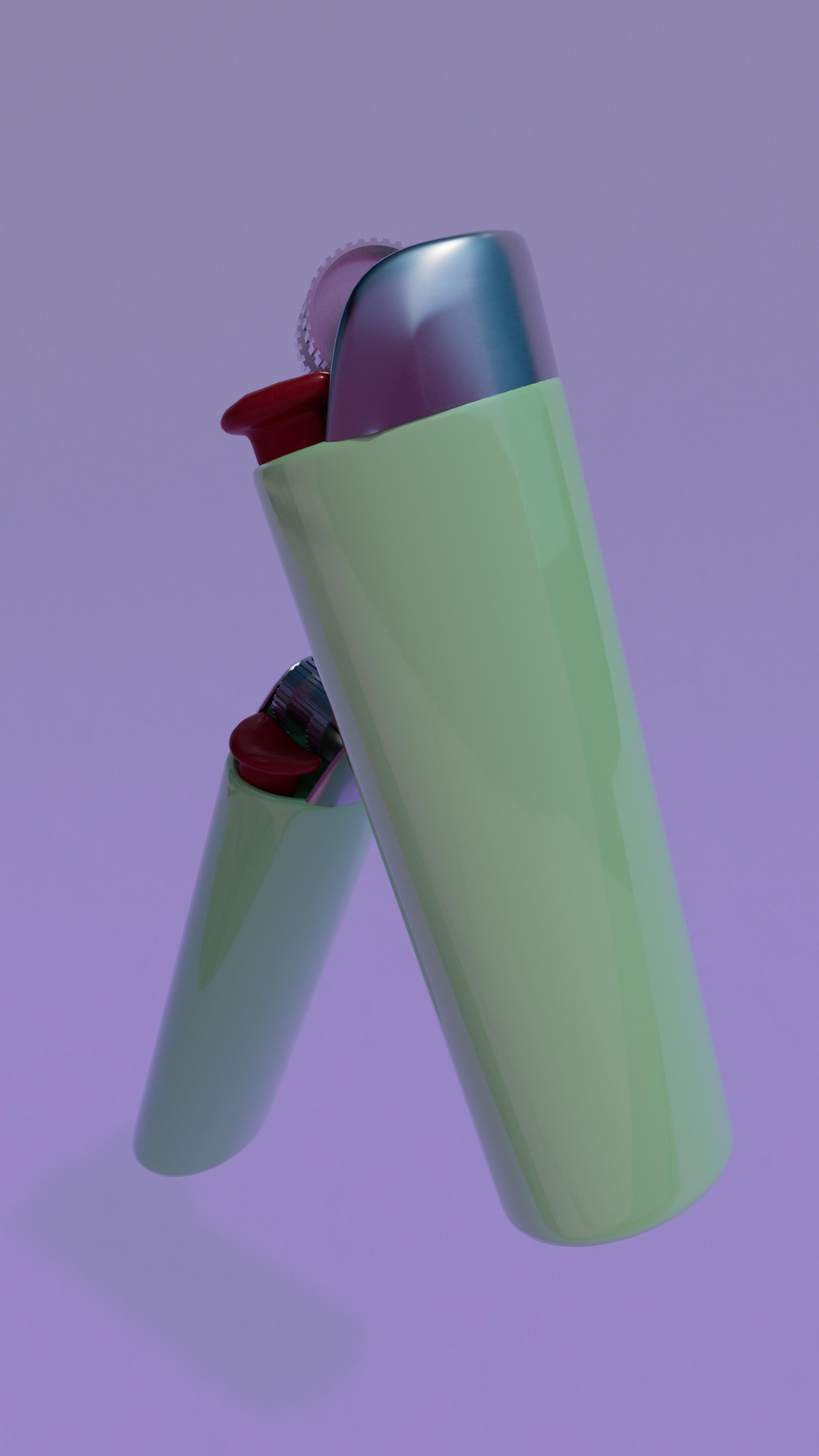 Bic lighter final render