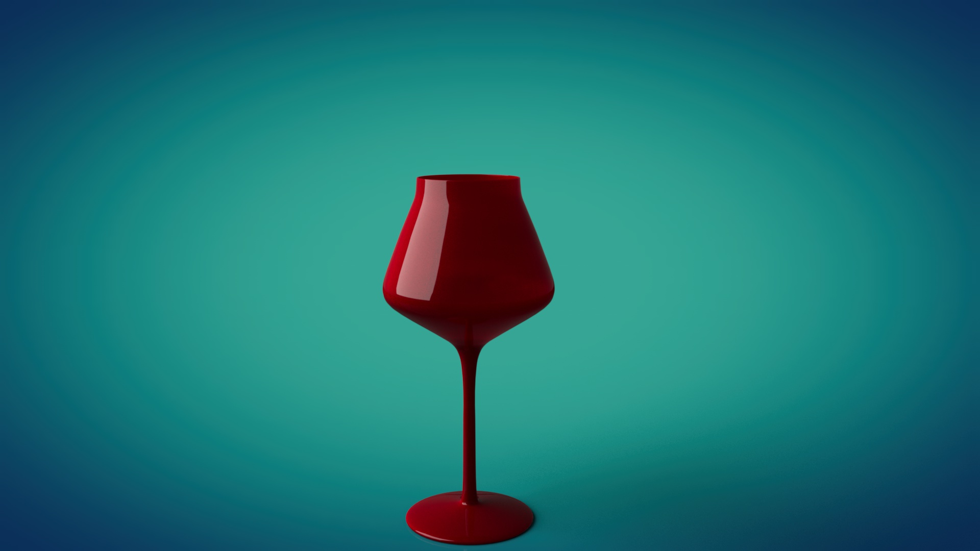 Wine glass render